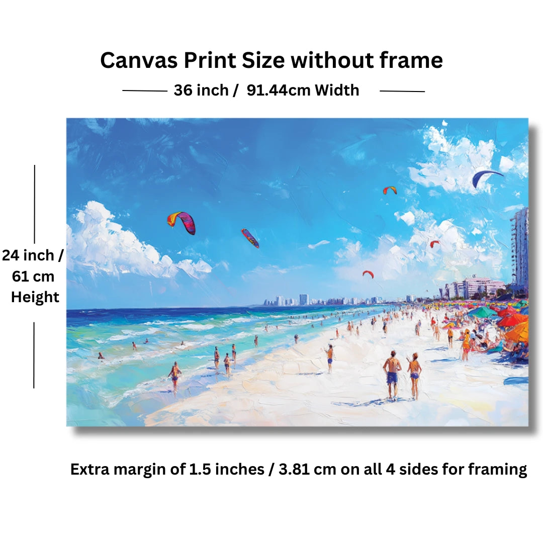 beach painting