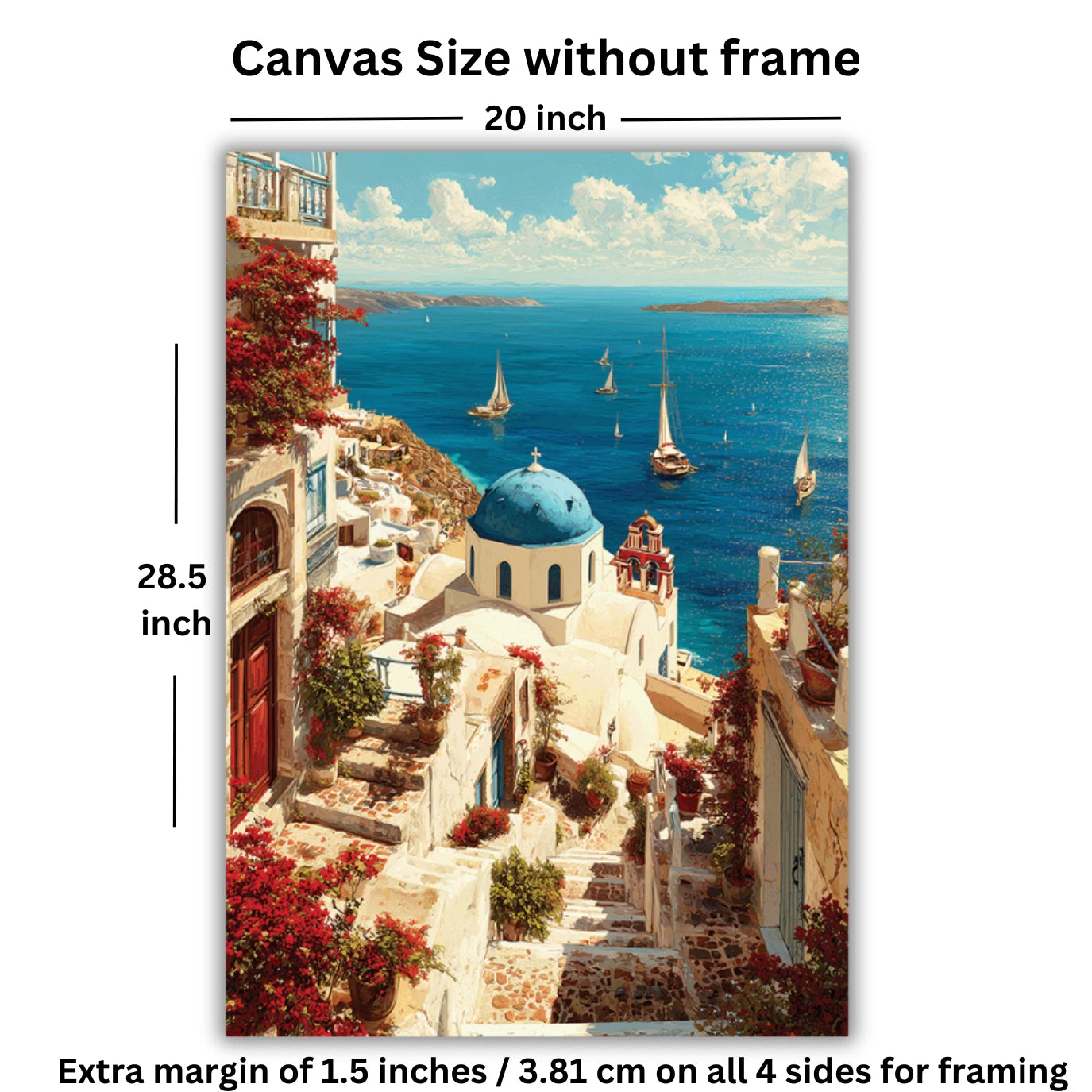 greece canvas paintings