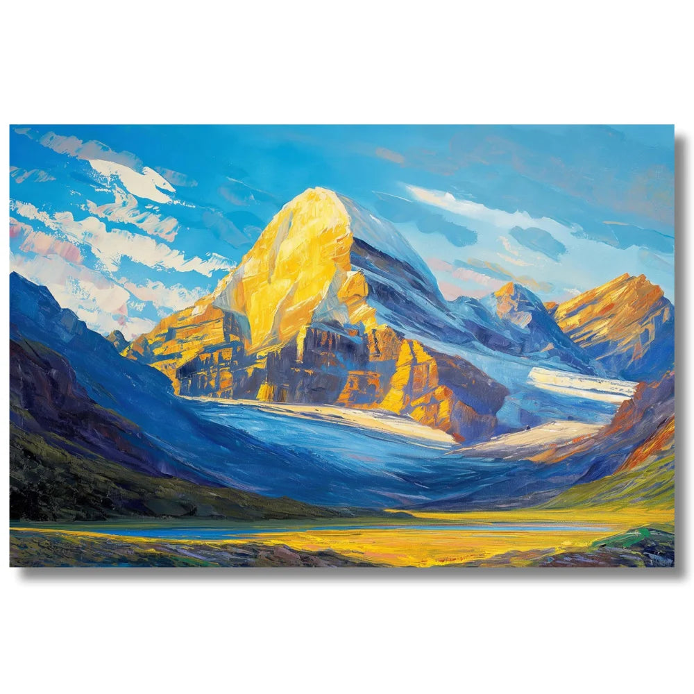kailash mountain painting vastu