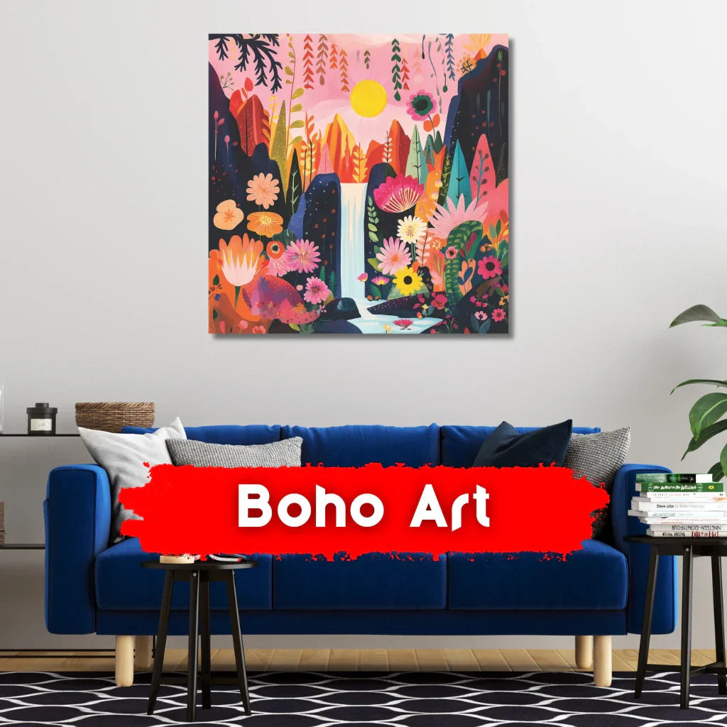 boho art paintings