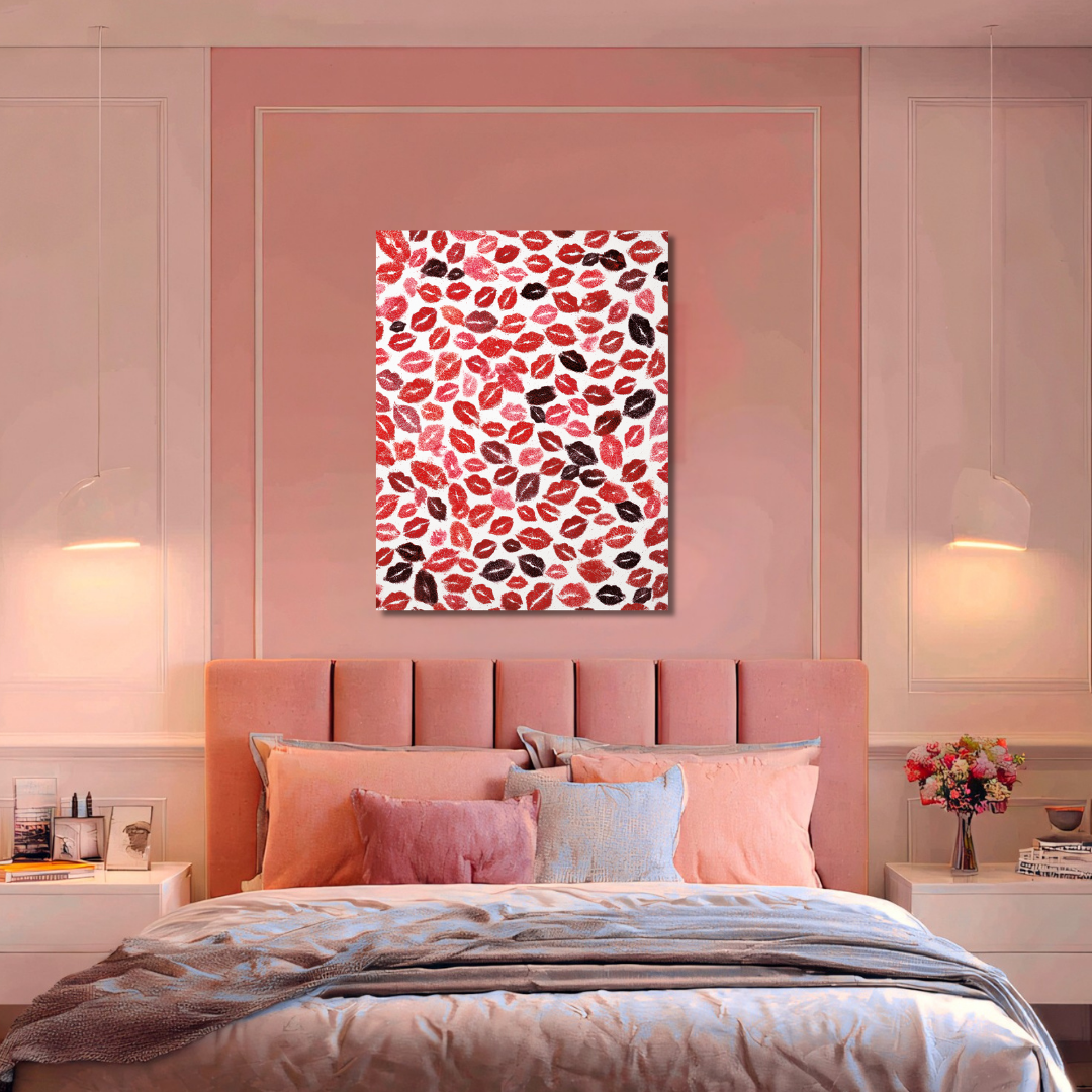 A million kisses in your lifetime painting | Painting for wall decoration | a million kisses in a lifetime painting famous painting