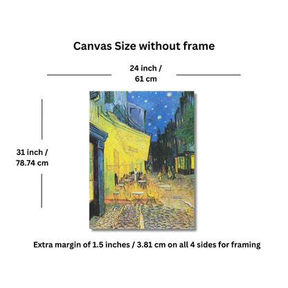 Van Gogh Cafe Terrace at Night Painting for home
