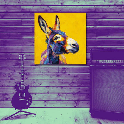 Donkey painting for wall