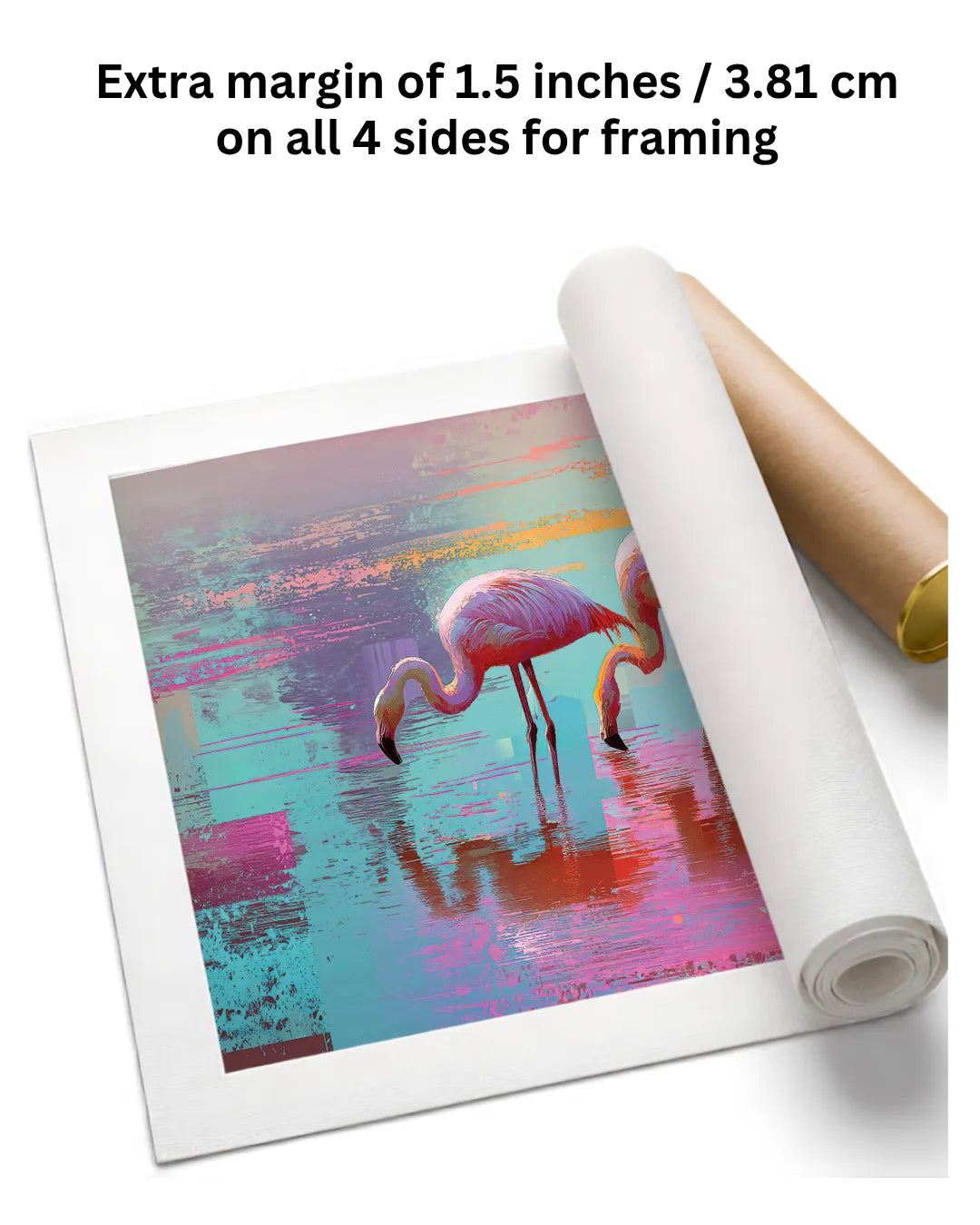 Flamingo Bird Painting