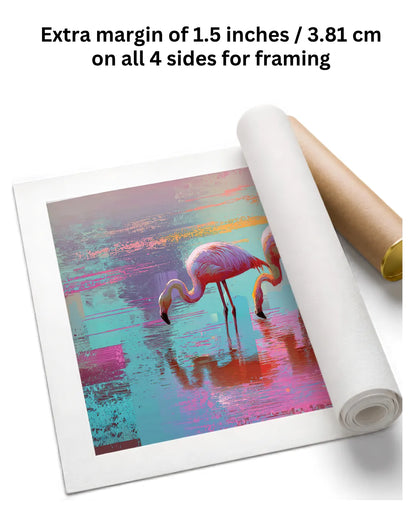 Flamingo Bird Painting