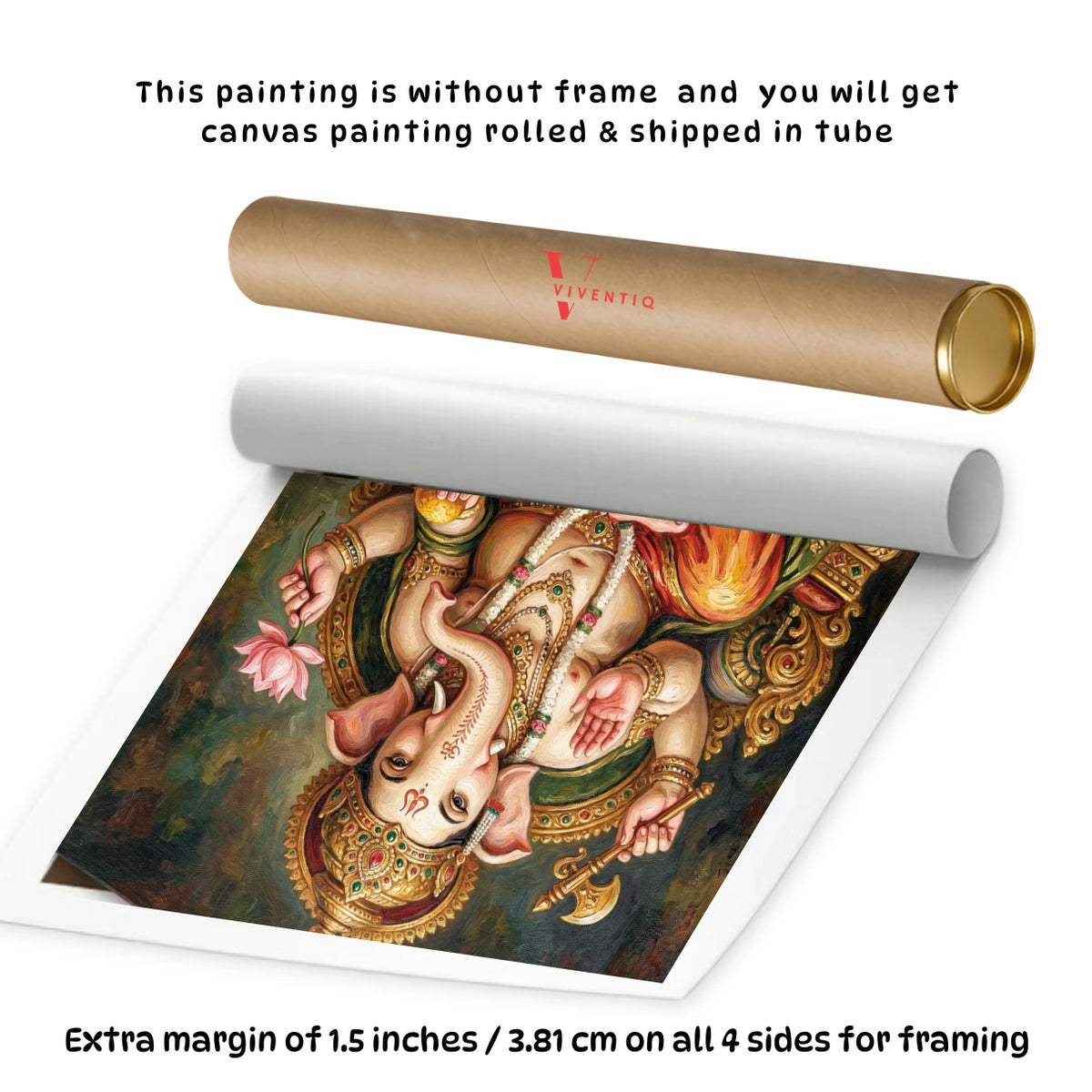 Ganesha painting for wall decor