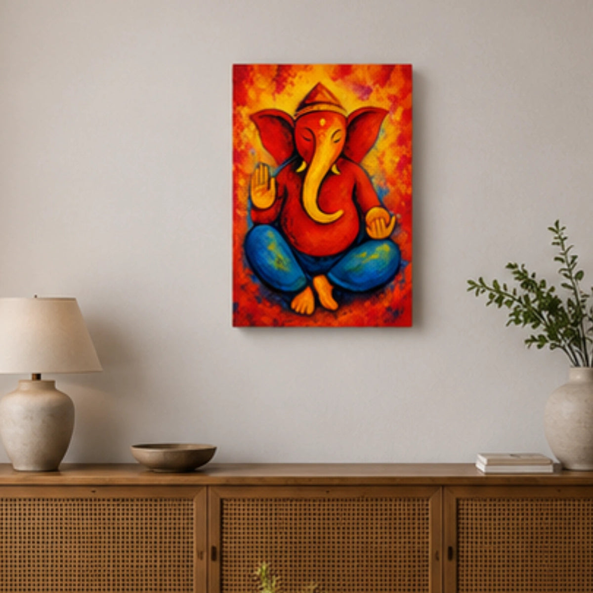 Ganesha Wall Painting