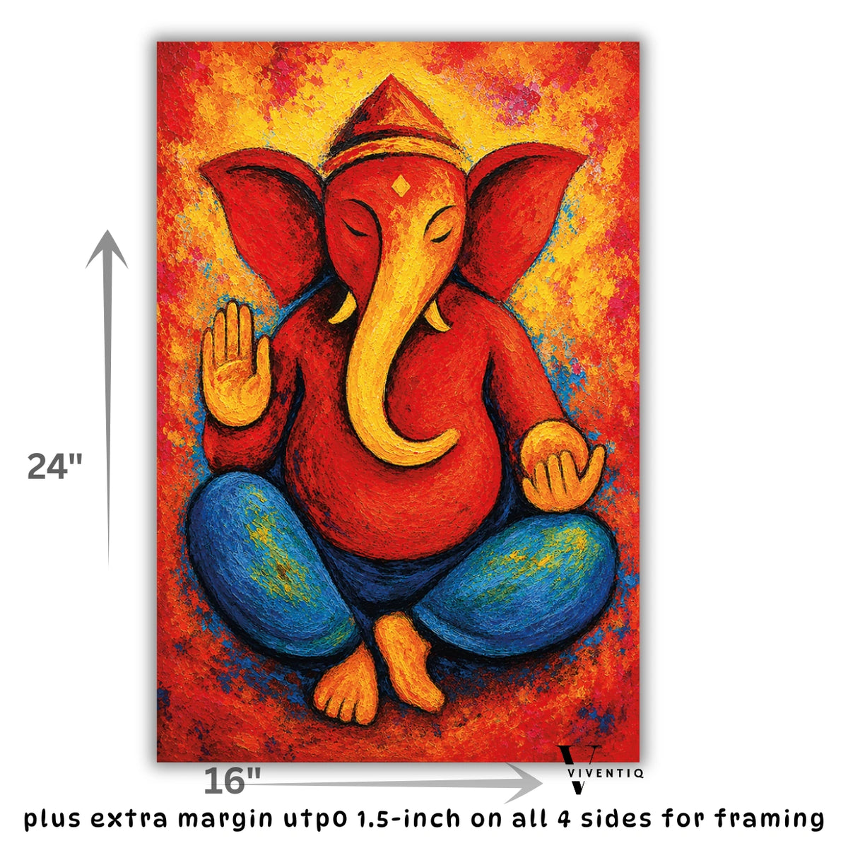 Ganesha Wall Painting home decor