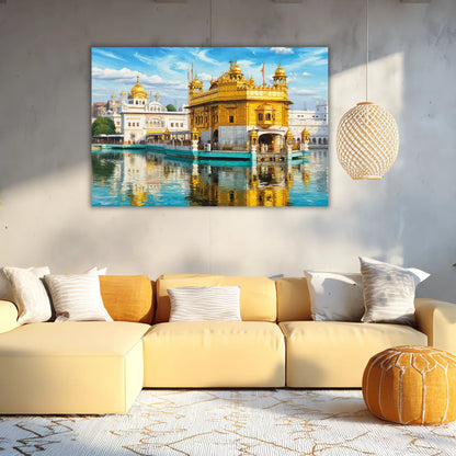 Golden Temple Painting for wall