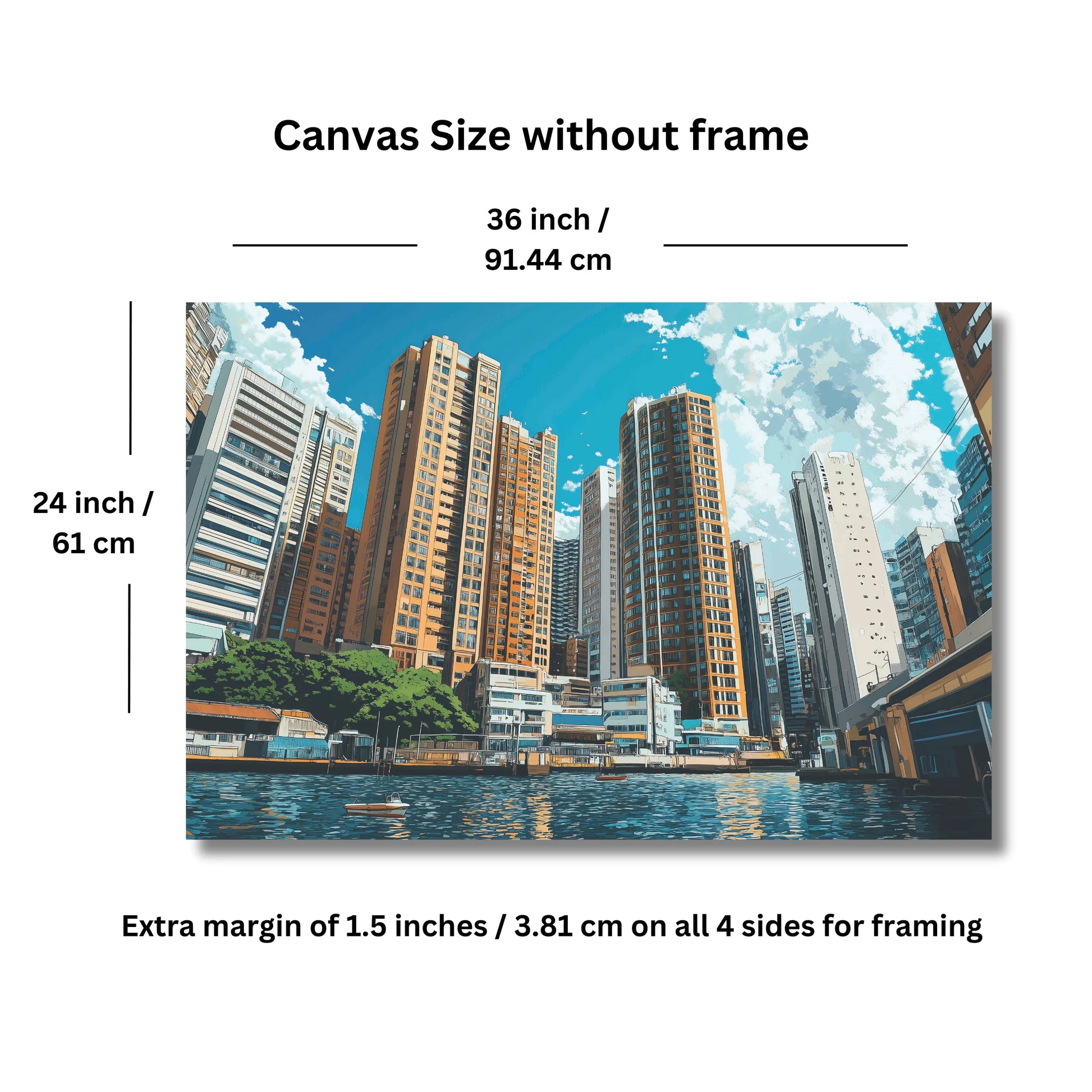 High rise building painting