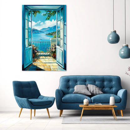 Open Door painting