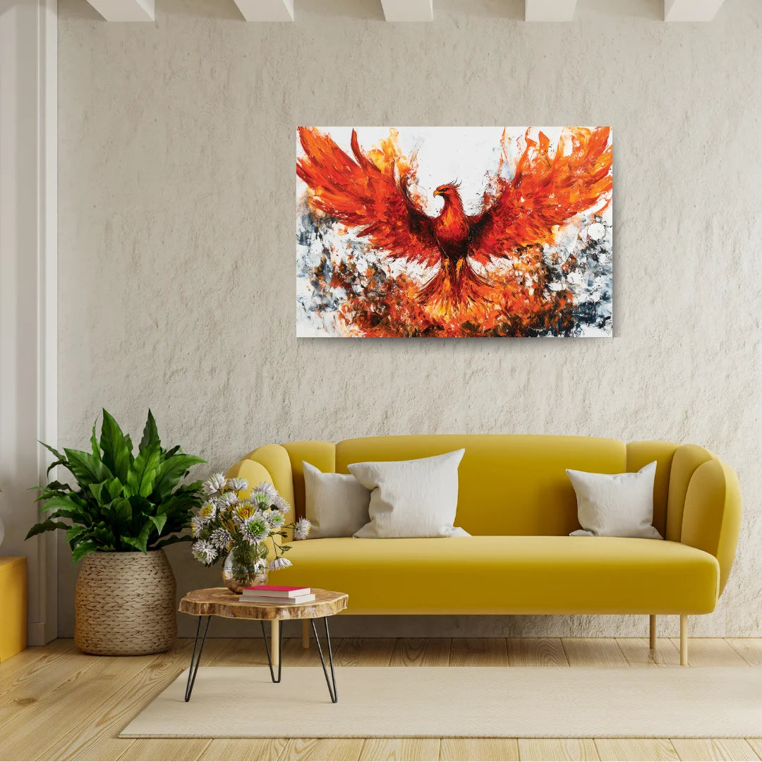 Phoenix Bird Painting for wall decor