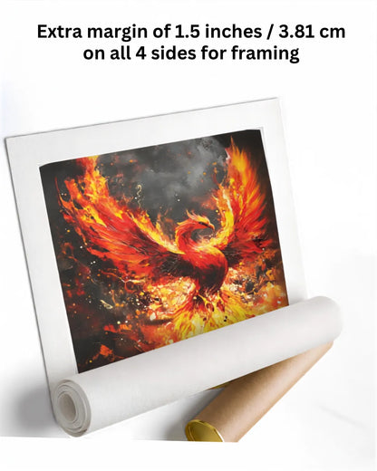  Phoenix Painting Vertical wall art