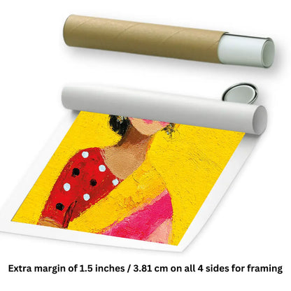 Rolled Women painting