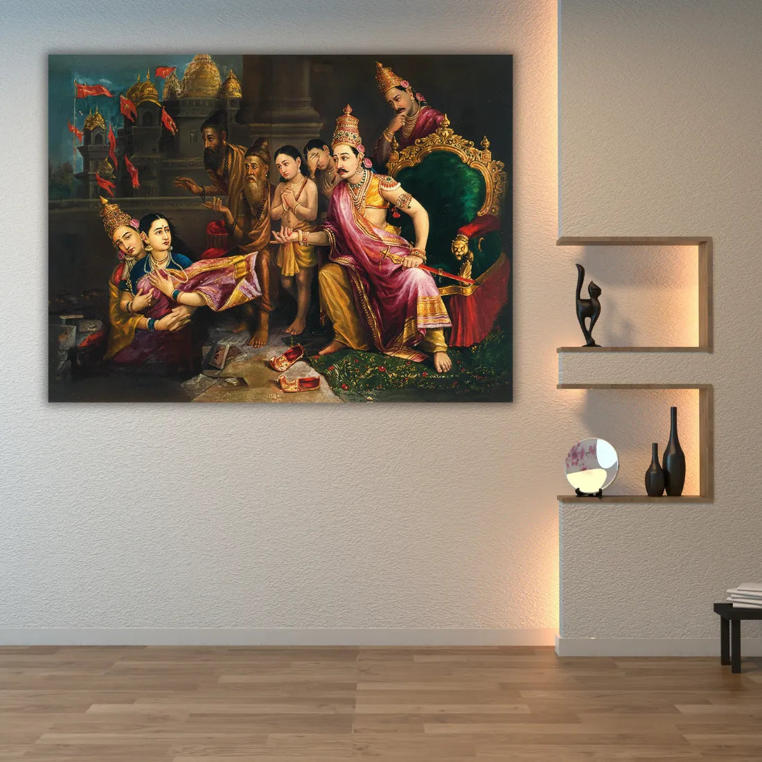 Sita Bhumi Parvesh Painting for wall