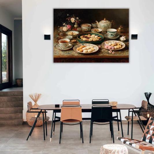 Still life painting on canvas 