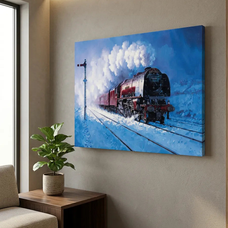 Train Painting for Living Room wall 