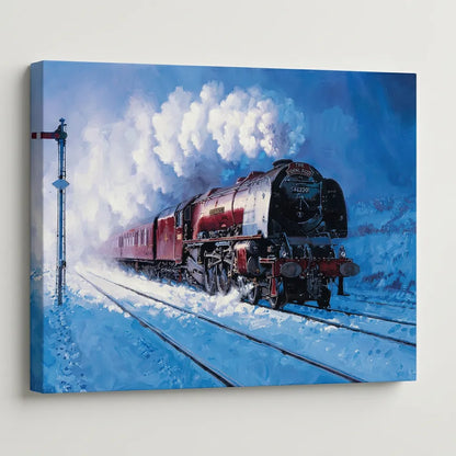 Train Painting for wall decor