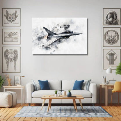 air craft wall art painting