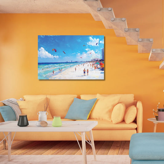 beach painting