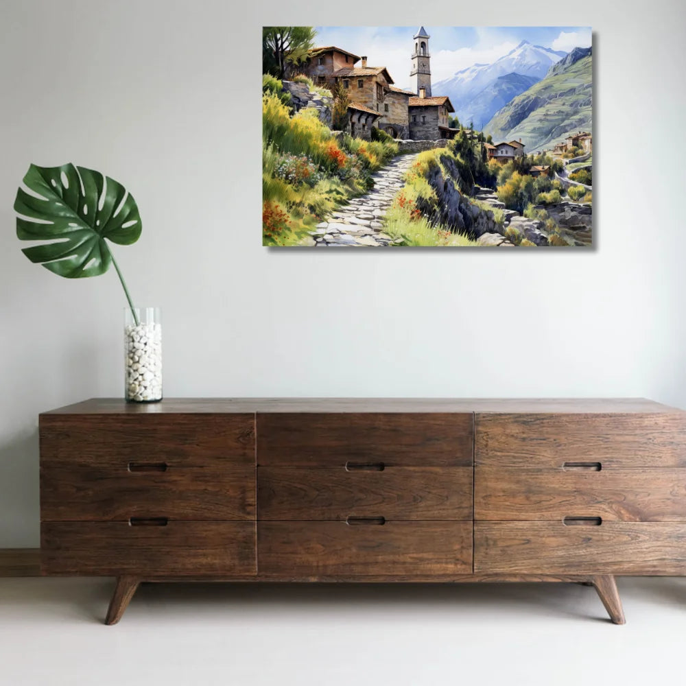 big scenery for wall