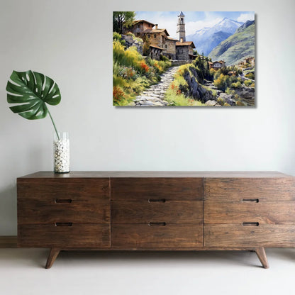 big scenery for wall