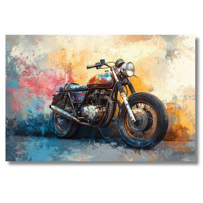 bike lover canvas art