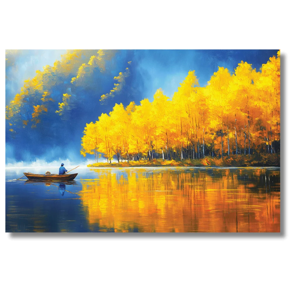 boat painting for living room