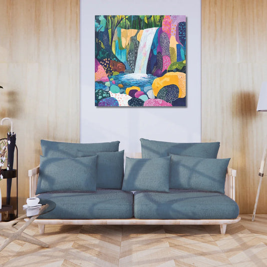 boho art painting