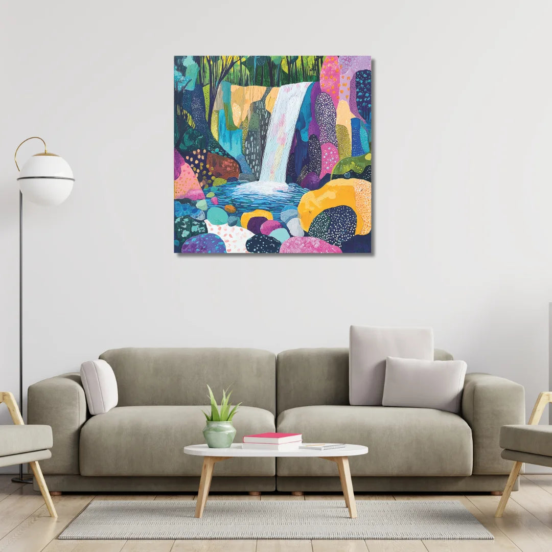 Modern Boho Art Canvas Painting for Home as Per Vastu Shastra
