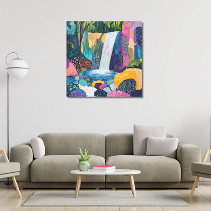 Modern Boho Art Canvas Painting for Home as Per Vastu Shastra