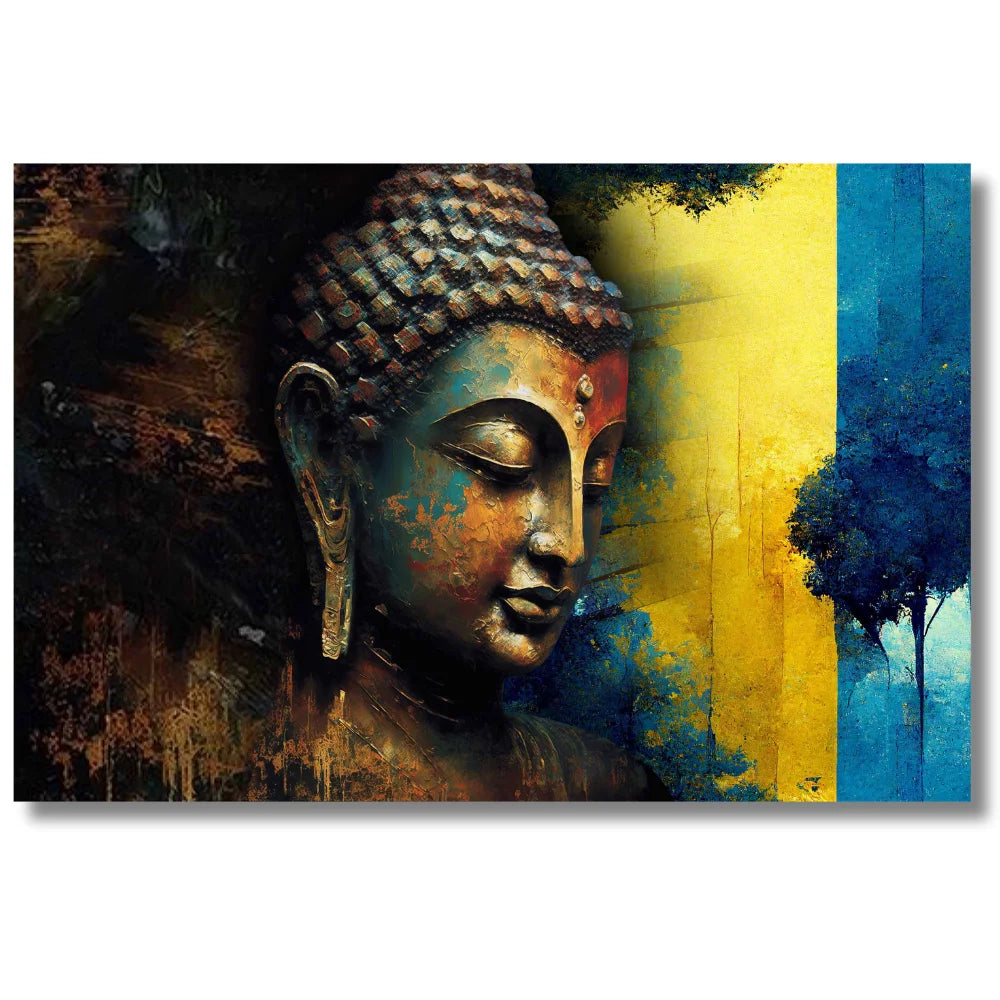 buddha paintings for living room