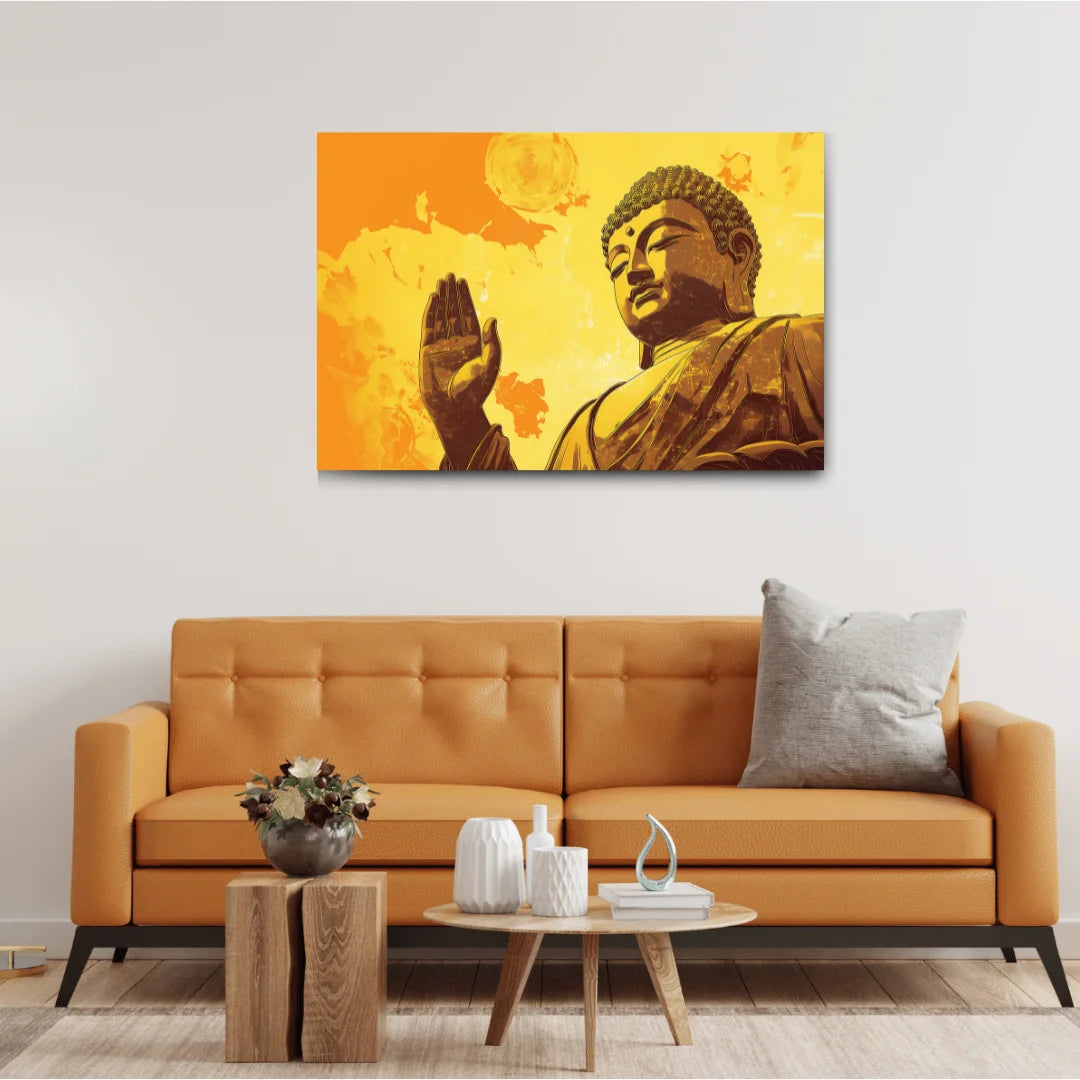 Gautam Buddha painting for living room