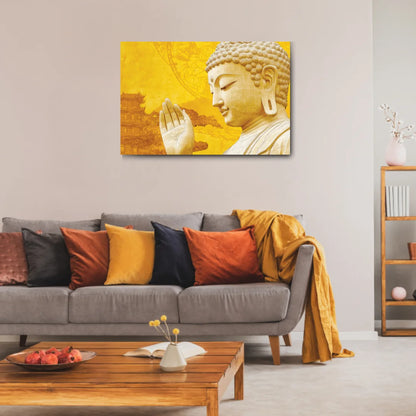 buddha wall painting big size
