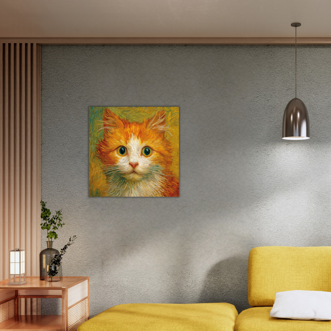 cat painting for girls