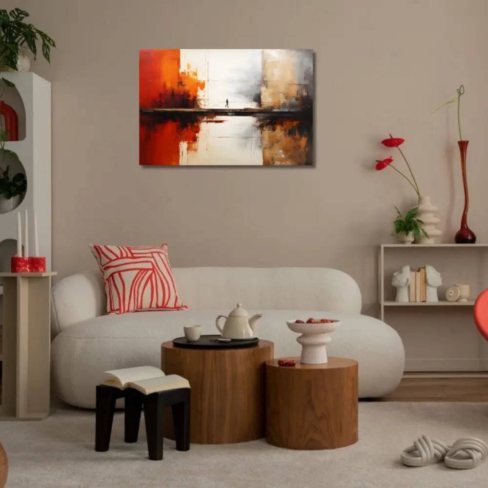 creative abstract painting