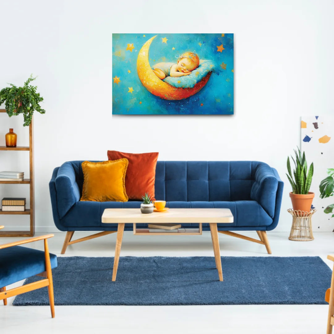 cute baby painting for home