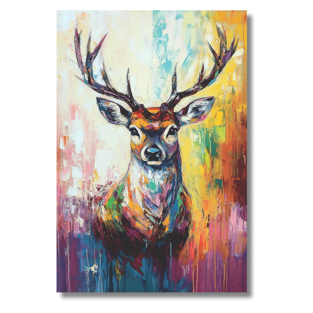 deer animal painting