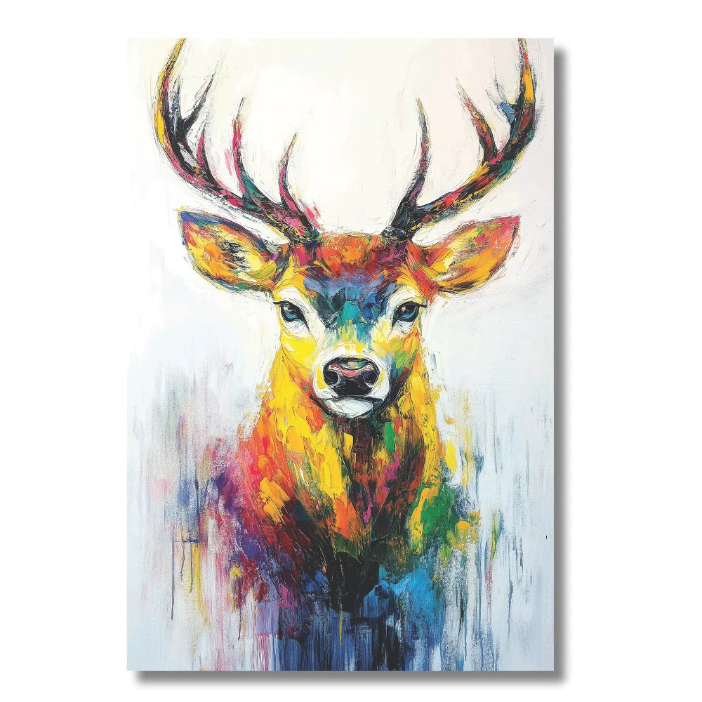 deer painting