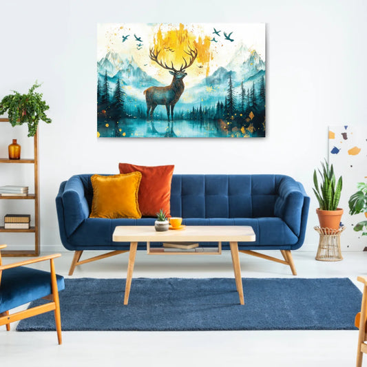 deer painting vastu