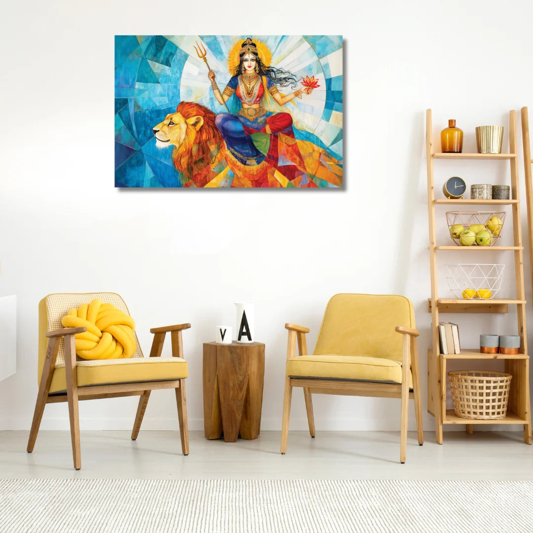 durga painting