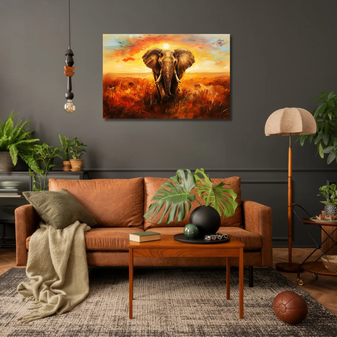 elephant painting vastu