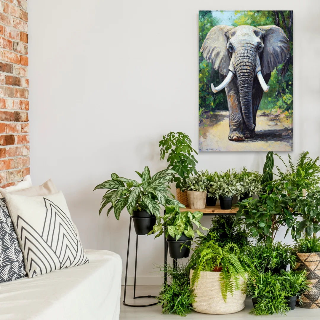 elephant painting vastu
