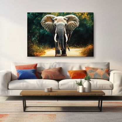 elephant painting vastu for wall