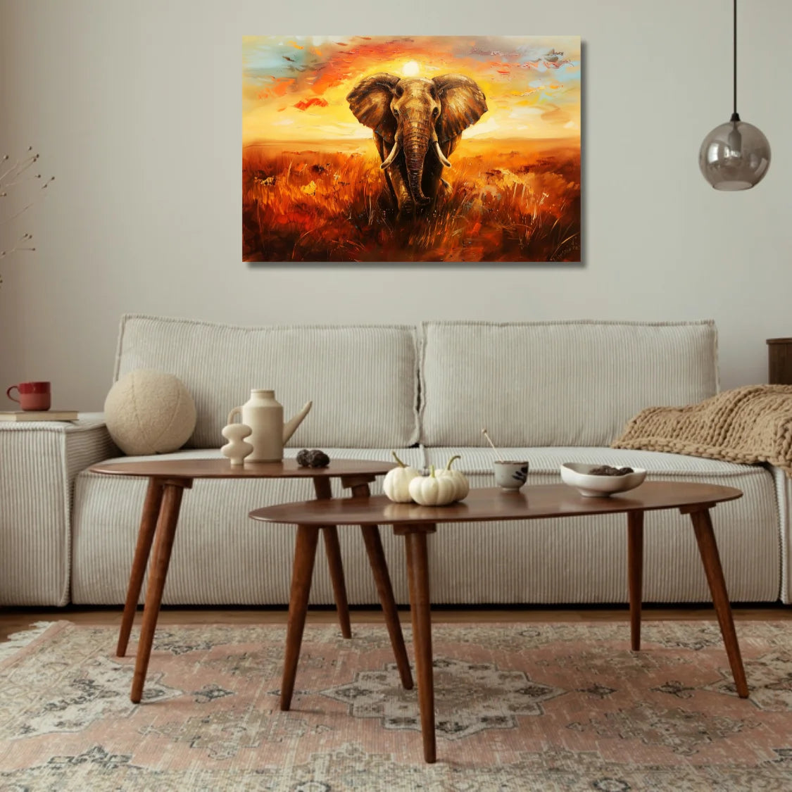 elephant wall painting