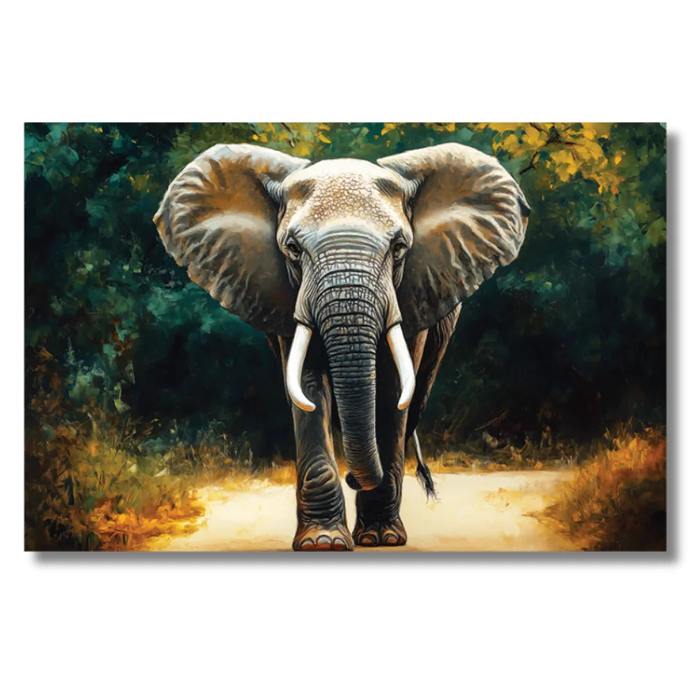 elephant wall painting vastu shastra