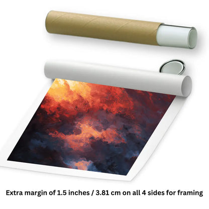 emotional canvas rolled painting