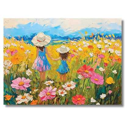 flowers painting for home