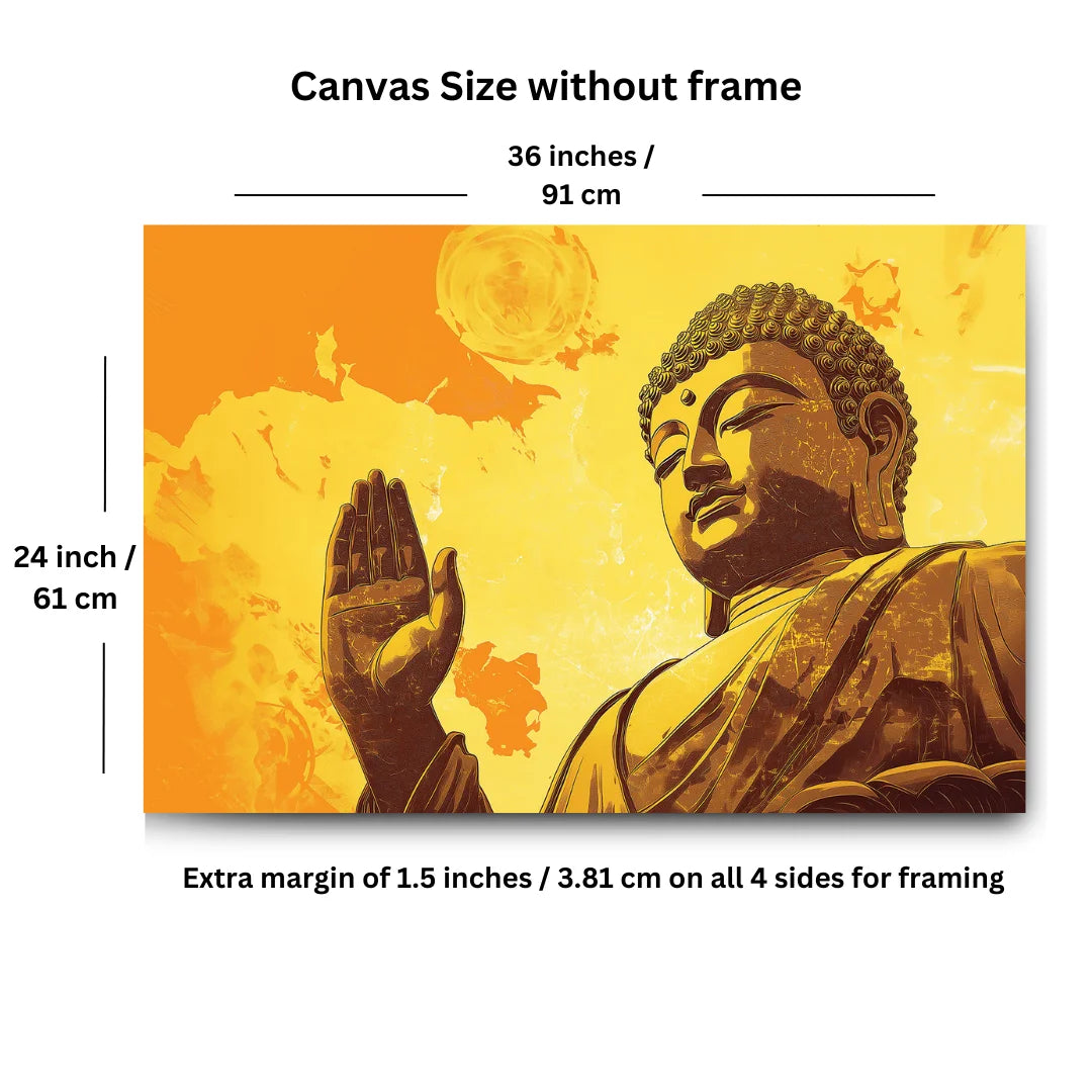 gautam buddha painting