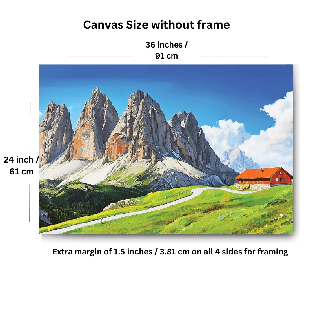 handmade painting wall decoration